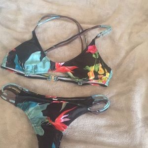 Brand new floral bathing suit